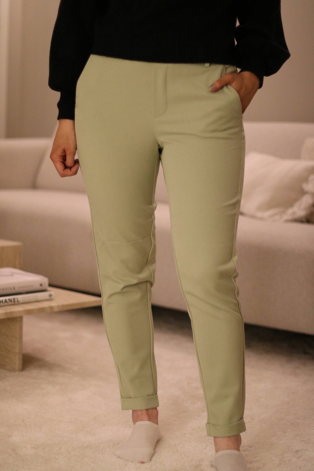 VMMAYA Pants - Reseda